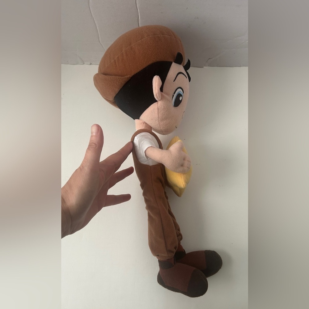 Disney Pixar La Luna Short film Bambino Boy W/Star 15" Plush Stuffed Doll